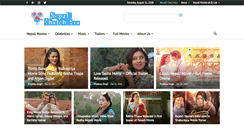 Desktop Screenshot of nepalichalchitra.com